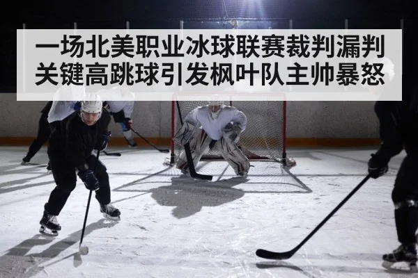 一场北美职业冰球联赛裁判漏判关键高跳球引发枫叶队主帅暴怒